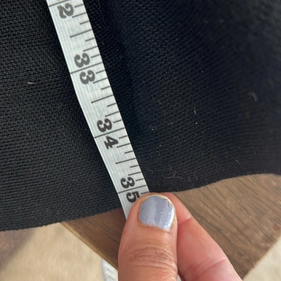 Danny and Nicole 3/4 Sleeve A-Line Sweater Dress Bell Sleeves Size Small - Picture 11 of 11